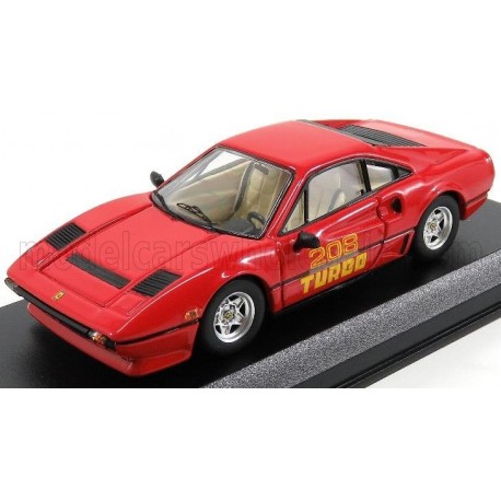 Ferrari 208 GTB Turbo 1980 Red Best Model 9678