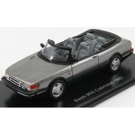 Saab 900 Cabriolet Open 1987 Grey Met NEO NEO43569