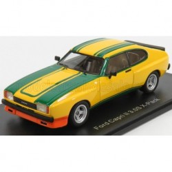 Ford England Capri MKII 3.0S X-Pack Coupe 1981 Yellow Green NEO NEO46106