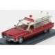 Cadillac S&S Ambulance Fire rescue 1966 Red NEO NEO43899