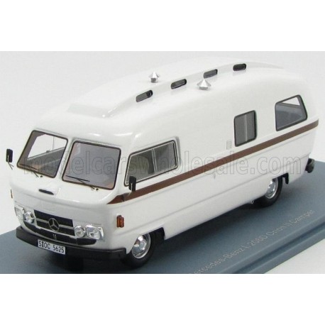 Mercedes Benz L206D Orion II Camper 1974 White Brown NEO NEO45625