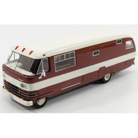 Dodge Travco Truck Caravan 1968 Brown White NEO NEO46308