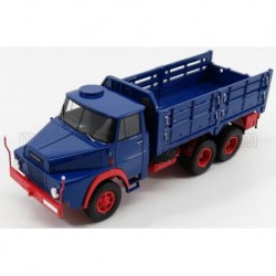 Henschel HS 3-14 6X6 Truck 1967 Blue and Red NEO NEO46325