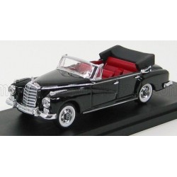 Mercedes Benz 300D Cabriolet Spider 1958 Black Rio Models 4341
