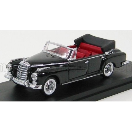 Mercedes Benz 300D Cabriolet Spider 1958 Black Rio Models 4341
