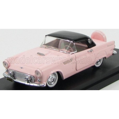 Ford USA Thunderbird Cabriolet Closed - Personnal Car Elvis Presley 1956 Pink Rio Models 4436