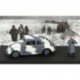 Volkswagen KDF Wehrmacht Winter with figures 1941 Military Grey and White Rio Models UAN205