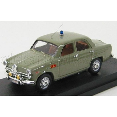 Alfa Romeo Giulietta Polizia Reparto Mobile 1955 Military Green Rio Models 4148