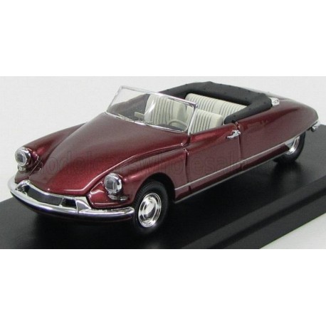 Citroen DS19 Cabriolet 1962 Red Met Rio Models 4428