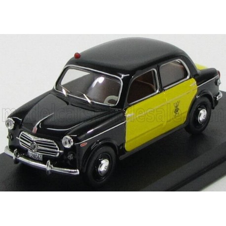 Fiat 1100/103 Taxi Barcelona 1956 Black and Yellow Rio Models 4449