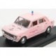 Fiat 128 4-Doors Croce Rosa Celeste Servizio Medico Pediatrico 1971 Pink Rio Models 4348