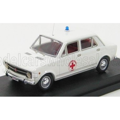 Fiat 128 Croce Rossa 1970 White Rio Models 4187