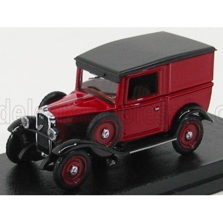 Fiat 508 Balilla Van 1935 Red and Black Rio Models 4295