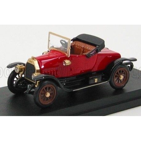 Fiat Tipo Zero Spider 1912 Red and Black Rio Models 4323