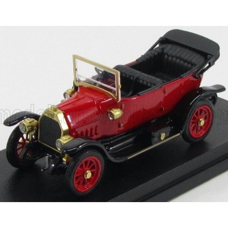 Fiat Zero Cabriolet 1914 Red and Black Rio Models 4363