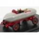 Jamais Content Jenatzy 1st Electric Car 1899 Grey Red Rio Models 4280