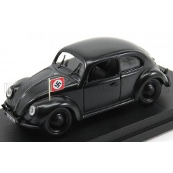 Volkswagen Beetle Maggiolino SS Gestapo Police Military 1945 Black Rio Models 4532
