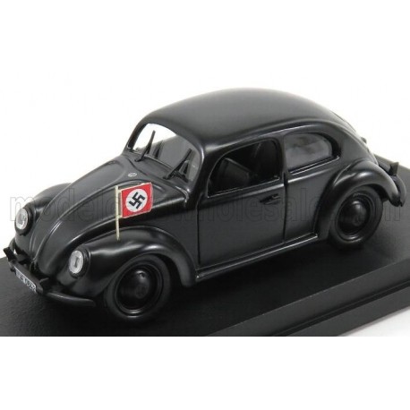 Volkswagen Beetle Maggiolino SS Gestapo Police Military 1945 Black Rio Models 4532