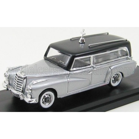 Mercedes Benz - 3000D Funeral Car 1960 Silver Black Rio Models 4278