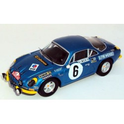 Alpine Renault A110 1600 S 6 Rallye de Monte-Carlo 1972 Andruet - Pagani Trofeu TRO0807y