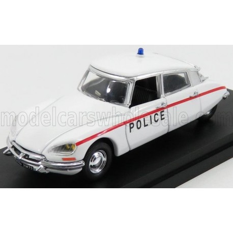 Citroen DS21 Paris Gendarmerie Police 1968 White Rio Models 4522