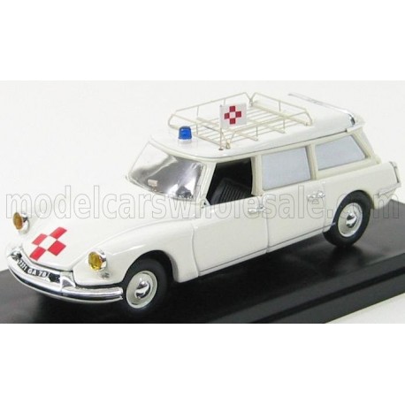Citroen ID19 Break Ambulance Film L'Amante 1959 White Rio Models 4271