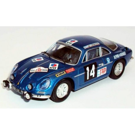 Alpine Renault A110 14 Rallye du Portugal 1968 Nicolas - Roure Trofeu TRORRAL16