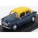Fiat 1100TV Taxi Mubai India 1956 Blue and Yellow Rio Models 4496