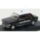 Fiat 128 Carabineri Police Blue White Rio Models 4166