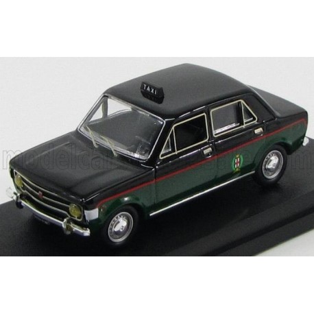 Fiat 128 Taxi Milano 1969 Green Black Rio Models 4173