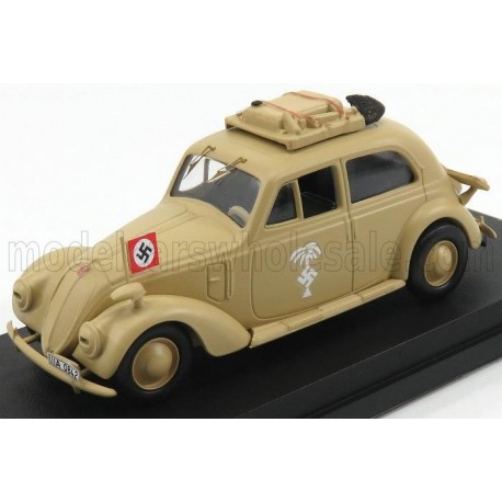 Fiat 1500 Deutsche Afrika Korps Service 1941 Yellow military Rio Models 4551