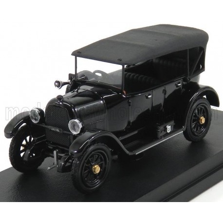Fiat 501 Cabriolet Closed La Saetta Del Re 1919 Black Rio Models 4569