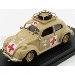 Volkswagen Beetle Ambulande Afrika Korps 1941 Military Beige Rio Models 4525