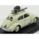 Volkswagen Beetle Maggiolino Ski Vacation 1950 Cream Rio Models 4509
