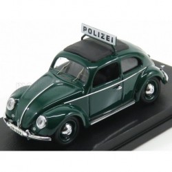 Volkswagen Beetle Maggiolino Polizei 1953 Black Rio Models 4573