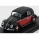 Volkswagen Beetle Cabriolet Closed Karmann 1949 Red and Black Rio Models 4420