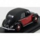 Volkswagen Beetle Cabriolet Closed Karmann 1949 Red and Black Rio Models 4420