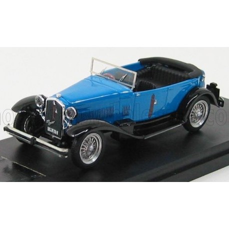Alfa Romeo 1750 Torpedo Milice fasciste nationale 1933 Blue Black Rio Models 4221