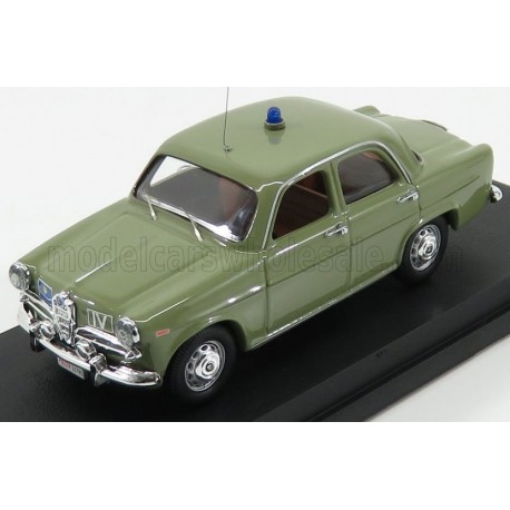 Alfa Romeo Giulietta Polizia Museo Di Roma 1961 Green Rio Models 4572