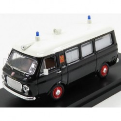Fiat 238 Ambulance Danemark 1970 Black and White Rio Models 414102