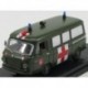Fiat 238 Minibus Ambulance militaire de l'Ordre souverain de Malte 1970 Military Green Rio Models 4443
