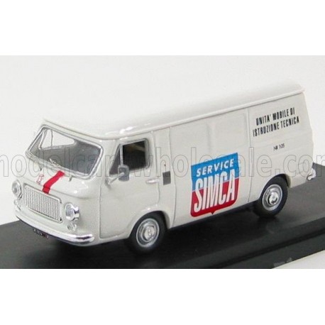 Fiat 238 Van Simca Service 1970 White Rio Models 4333