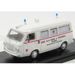 Fiat 238 Van Ambulance - Caisse d'épargne de Pesaro White Rio Models 4324