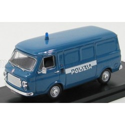 Fiat 238 Van Police 1974 Blue Rio Models 4297