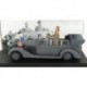 Mercedes Benz Operation Barbarossa Summer with figures of Hitler and Mussolini 1941 Military Grey Rio Models UAN208