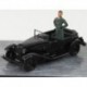 Alfa Romeo 1750 Torpedo Spider Milano With Benito Mussolini 1944 Black Rio Models 4225/D