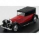 Bugatti Type 41 Royale Torpedo Cabriolet closed 1927 Red and Black Rio Models 4432