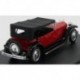 Bugatti Type 41 Royale Torpedo Cabriolet closed 1927 Red and Black Rio Models 4432