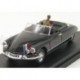 Citroen DS Cabriolet with figure General De Gaulle 1959 Black Rio Models 4212/P