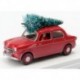 Fiat 1100/103 - Christmas Edition 2020 - With Figure Santa Claus 1954 Red Rio Models 4637/P